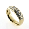 Billede af Ring fattet med 25 stene 14 kt.