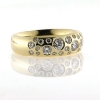 Billede af Ring fattet med 25 stene 14 kt.