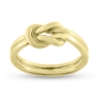 Billede af Ring, råbåndsknob guld Priser FRA