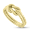 Billede af Ring, råbåndsknob guld Priser FRA