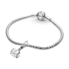 Billede af Pandora MARVEL Thors Hammer charm sølv m. emalje