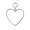 Billede af STINE A Funky Heart ørering sølv (1stk)