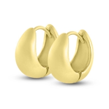 Billede af Øreringe knæk 14 kt. facon 8,0 gr. (prisen er excl. guld)
