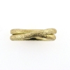 Billede af Ring dobbelt skinne, krydser på top, tråd 2,5 mm.