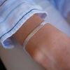 Billede af ENAMEL Copenhagen Carla armbånd sølv (15,5 + 2cm)