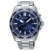 Billede af Seiko Kinetic herreur stål lænke mineralglas 42,5mm 10bar