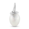 Billede af Vedhæng unik ferskvands kultur perle drop 9½-10 mm. 925 s.