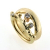 Billede af Ring 3 brill. a 0,15 + 2* 0,06 ct. w/vs. 14 kt.