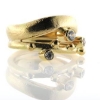 Billede af Ring 3 brill. a 0,15 + 2* 0,06 ct. w/vs. 14 kt.