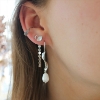 Billede af *STINE A vedhæng Petit Coins Behind Ear sølv (1 stk)