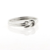 Billede af Ring, råbåndsknob 14 kt. hvg.