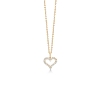 Billede af Mads Z "Tender Heart" vedhæng 14 kt m. 0,36 ct w/si brillanter ekskl. kæde