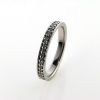 Billede af Alliancering speciel lavet med 41 brill. a 0,01ct. w/vs. 14 kt. hvg.