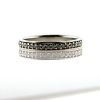 Billede af Alliancering speciel lavet med 41 brill. a 0,01ct. w/vs. 14 kt. hvg.