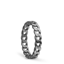 Billede af Bering ring Arctic Symphony inderring panser mat mørk stål str. 65 (9)