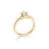 Billede af Mads Z "Crown Solitaire" ring 14 kt m. 0,34 ct. brill. W.SI  (str. 50-60)