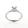 Billede af Ring fattet med brill. 0,40 w/vs. 4 grab. fatning 14 kt. hvg.