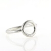 Billede af Ring Circles 11 mm. 925s (overflade sand)