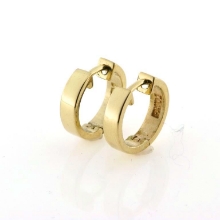 Billede af Ørecreol knæk, massiv, br. 2,8 mm. 8 kt.