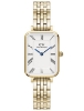 Billede af Daniel Wellington Quadro Roman dameur gulddoublé 26mm