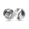 Billede af Øreclips rund, overflade sand, dia. 22,5 mm.