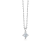 Billede af Mads Z "Crown" vedhæng 14 kt. hvidguld m. 0,34ct. W.SI eksl. kæde
