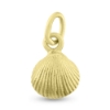 Billede af Vedhæng musling 9 mm. sv. perle 3-3½ mm. guld
