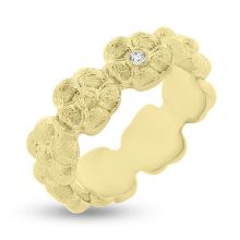 Billede af Ring hyldeblomster 1* 0,015 w/vs. 14 kt. Billede af Ring hyldeblomster 1* 0,015 w/vs. 14 kt.