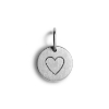 Billede af Jane Kønig Lovetag Heart Medium vedhæng sølv