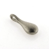 Billede af Vedhæng dråbe massiv (hj. 24 mm., incl. fast øsken) 14 kt. hvg.