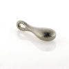 Billede af Vedhæng dråbe massiv (hj. 24 mm., incl. fast øsken) 14 kt. hvg.