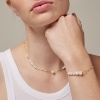 Billede af ENAMEL Copenhagen Lola Carmen Serene armbånd sølv forgyldt (15 + 4cm)