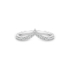Billede af Julie Sandlau Ocean Crest ring rhodineret sølv cz str. 48-60