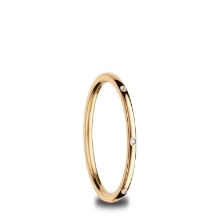 Billede af Bering ring Arctic Symphony inderring forgyldt med zirkonia sten str. 50 (3)