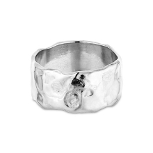 Billede af Jane Kønig Bruised Heart ring sølv (str. 48)