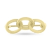 Billede af Loge broche,lg. 25,5 mm. 925s forgyldt 