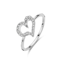 Billede af Spirit Icons Youth ring sølv m. cz (str. 50)