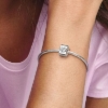 Billede af Pandora DISNEY Mickey og Minnie klemmeled sølv m. cz