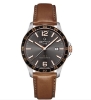 Billede af Certina DS-8 Powermatic 80 herreur stål brun læderrem 10bar 40,5mm
