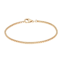 Billede af Armbånd venezia 14kt bredde 2,00/1,80mm 21cm