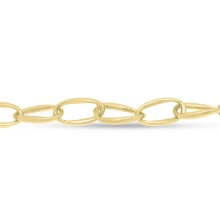 Billede af Collie halskæde, vreden tråd, 2,6 mm, 42 cm 14 kt.