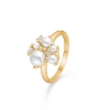 Billede af Mads Z "Diamond Cloud" ring 14 kt. guld m. diamant + fvp (str. 50-60)
