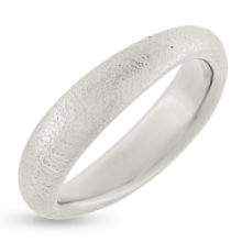 Billede af Ring massiv 'bølget' 14 kt. hvg. 