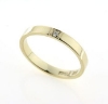 Billede af Alliancering, 1 pink safir 0,02 ct.  14 kt.