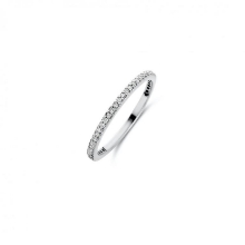 Billede af Spirit Icons ring Chic Polished sølv m. cz (str. 52)