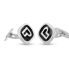 Billede af Manchetknapper med Bogstav monogram 925s