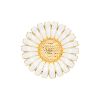 Billede af Lund Copenhagen Marguerit broche forgyldt sølv - 43mm