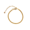 Billede af STINE A armbånd Snake Chain forgyldt sølv (16-21 cm)