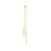 Billede af Spirit Icons Geisha ørering 14kt. guld m. perler 