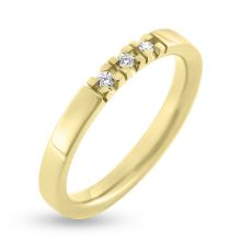 Billede af Alliancering 14 kt. 3* 0,02 w/vs.........